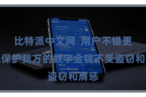 比特派中文网  用户不错更好地保护我方的数字金钱不受盗窃和膺惩