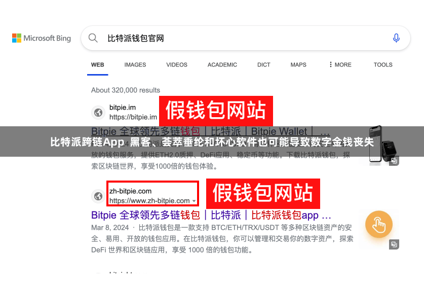 比特派跨链App  黑客、荟萃垂纶和坏心软件也可能导致数字金钱丧失